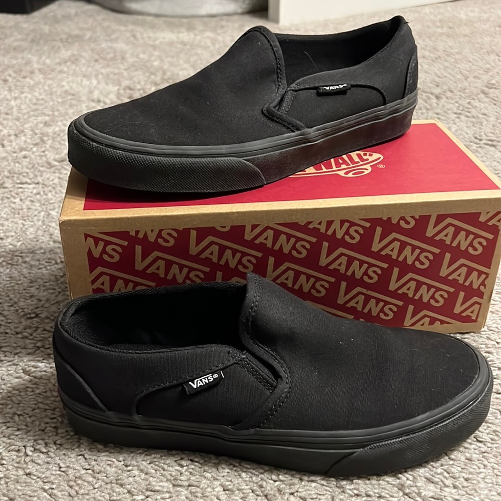 All black vans